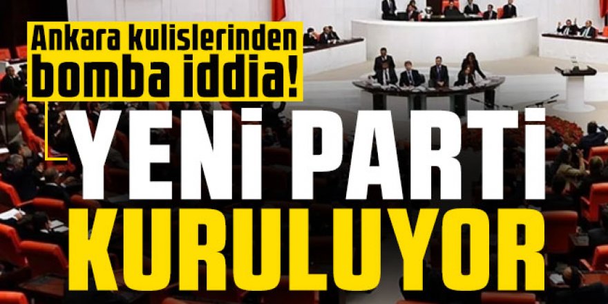 Yeni parti kuruluyor!