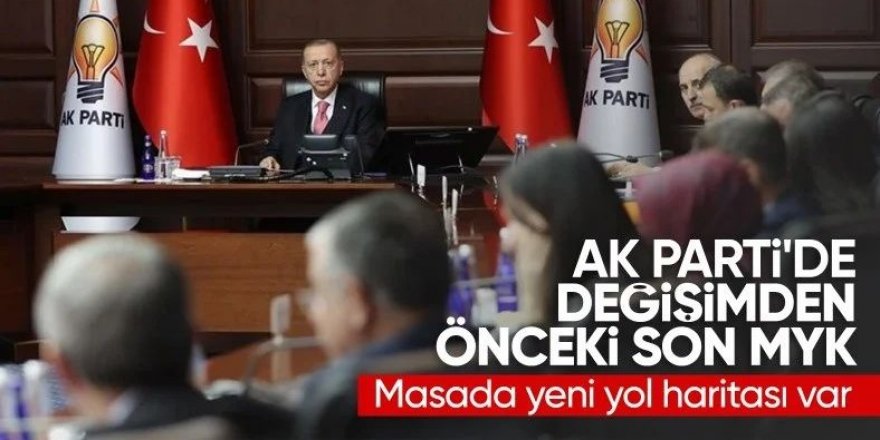 AK Parti MYK toplanıyor