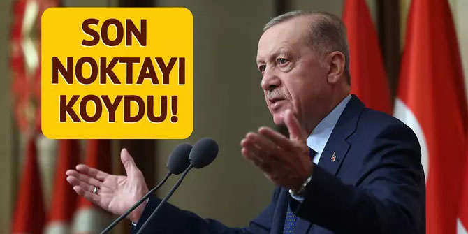 AK Parti'deki tartışmalara Erdoğan son noktayı koydu!