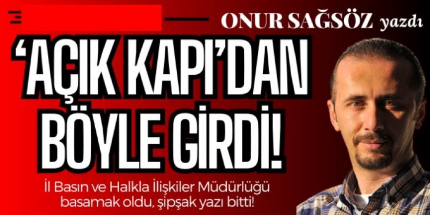 Erzurum Valiliğinde çok konuşulan atama: 'Açık Kapı'dan böyle girdi!