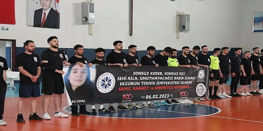 ETÜ Rabia'yı unutmadı