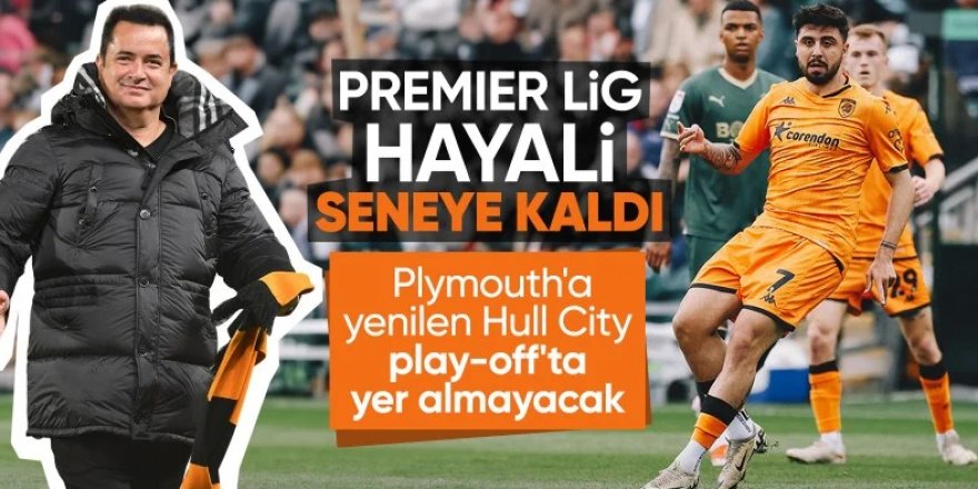 Hull City, Championship'te play-off'a kalamadı