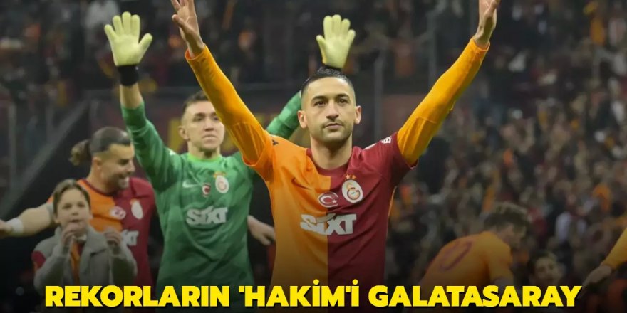 Rekorların 'Hakim'i Galatasaray