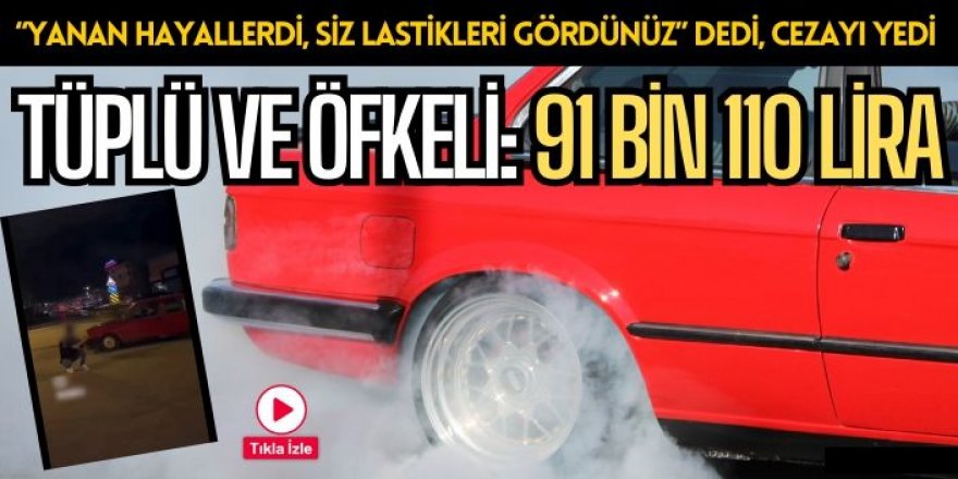 Erzurum'da Yaptıkları drift pahalıya patladı!