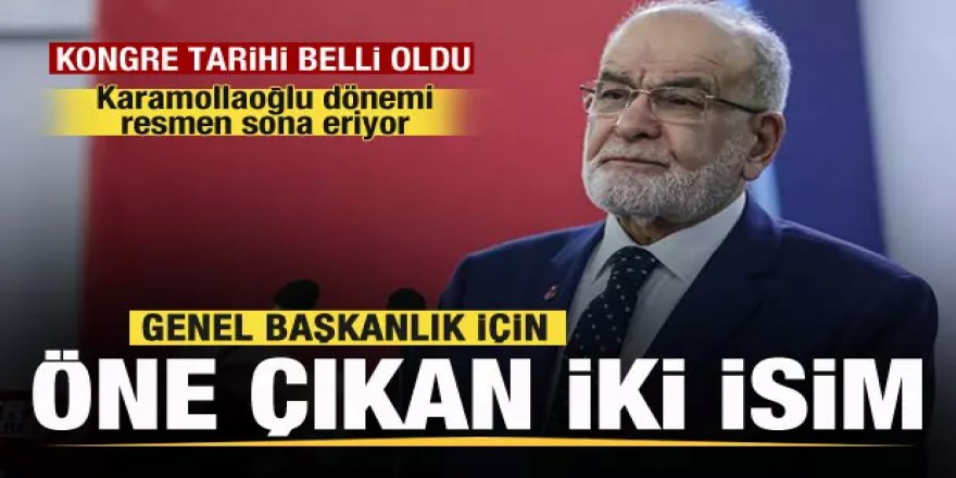 Karamollaoğlu dönemi sona eriyor! Kongre tarihi belli oldu!