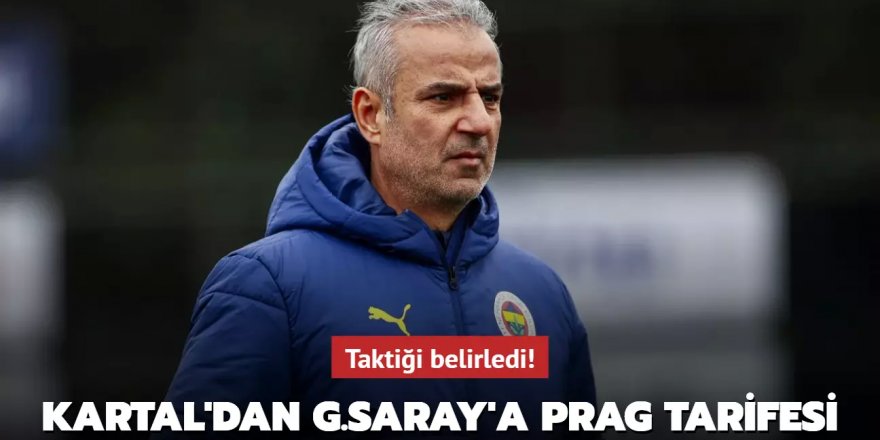 Taktiği belirledi! İsmail Kartal'dan Galatasaray'a Prag tarifesi