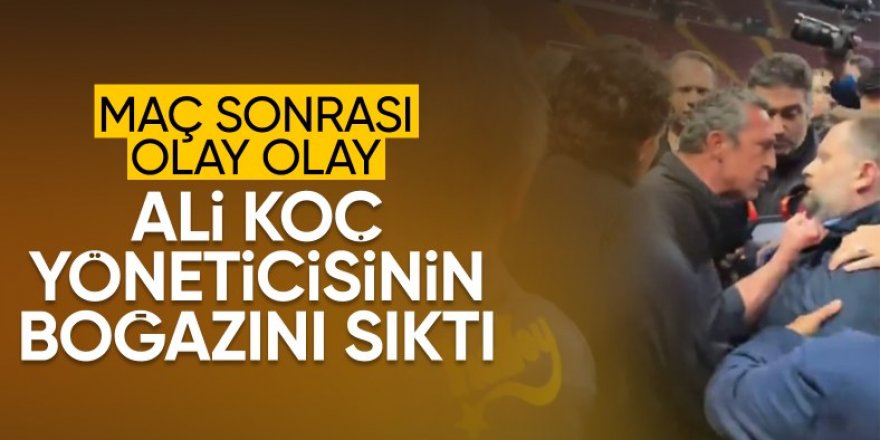 Ali Koç ve Fenerbahçeli futbolcular Rams Park'ta sahaya girdi!