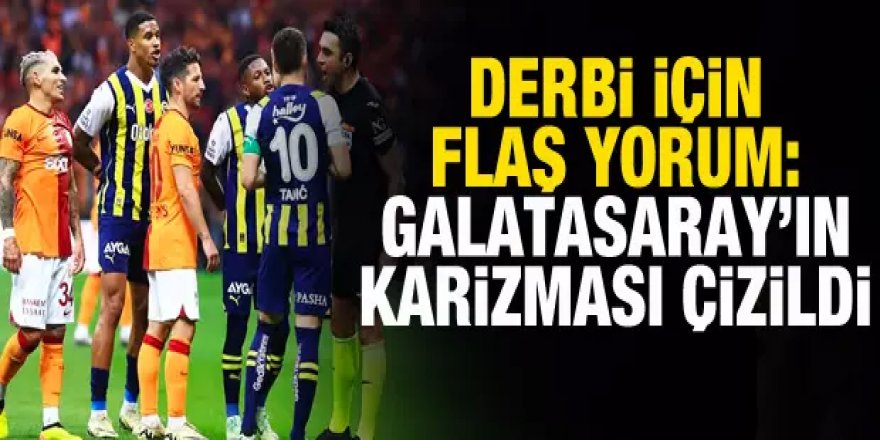 Spoer yazarları, Galatasaray-Fenerbahçe maçını değerlendirdi