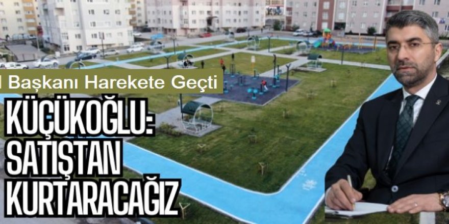 Gazeteci Onur Sağsöz'ün gündeme getirdiği 'Mutlu Bahçe' park olacak kalacak!