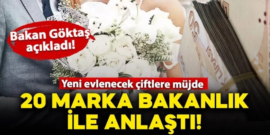 İşte evlenecek çiftlere yeni destek kampanyasının detayları