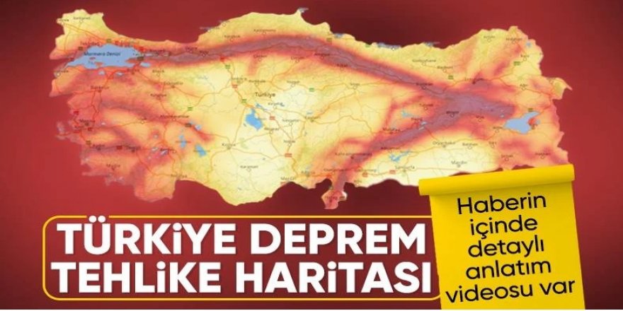 AFAD paylaştı: Türkiye'de toplam 485 diri fay segmenti bulunuyor