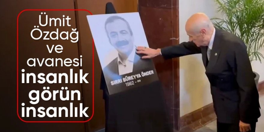 Bahçeli'den DEM Partiye taziye ziyareti