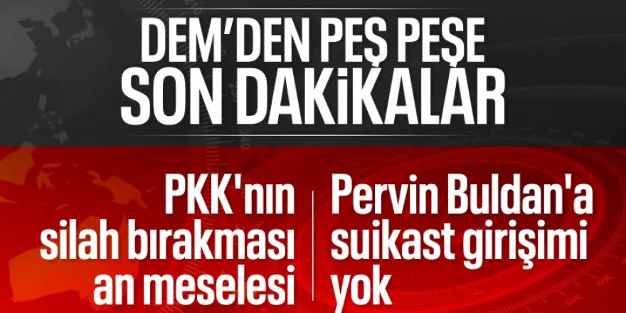 İşte PKK'nın beklenen tarihi açıklaması: Fesih kararı gelmedi