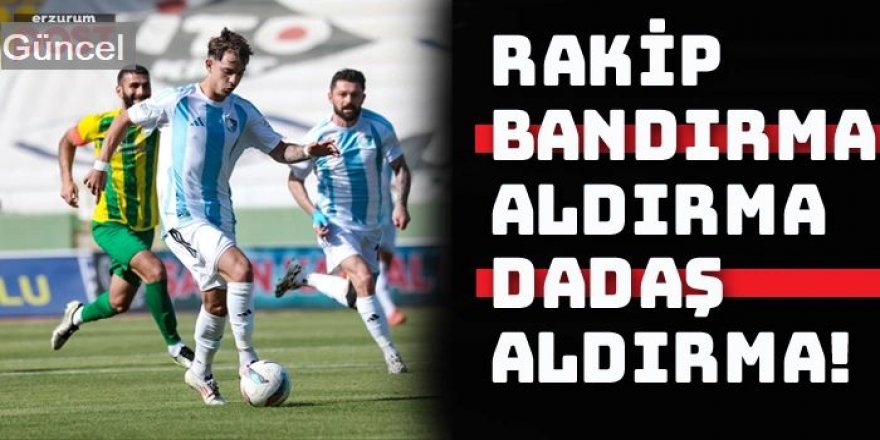 Dadaş'ın Play-Off'ta rakibi Bandırmaspor