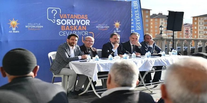 Başkan Uçar'a vatandaş sordu