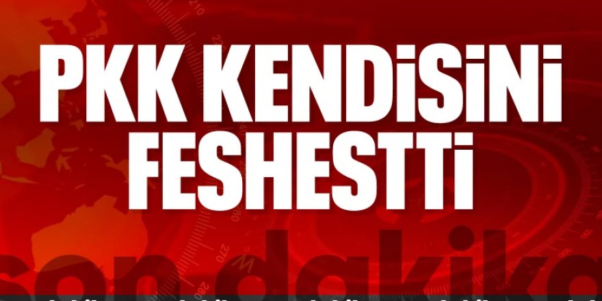 PKK silahları bıraktığını açıkladı