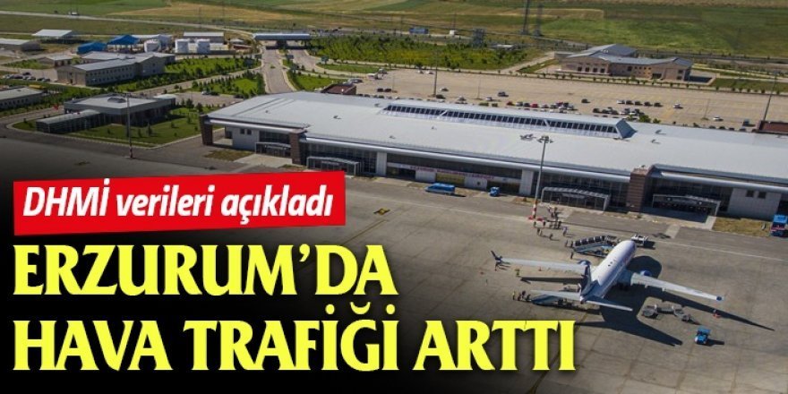 Erzurum'dan dört ayda 400 bin kişi uçtu