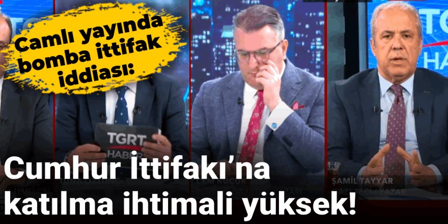 DEM'in, Cumhur İttifakı’na katılma ihtimali yüksek
