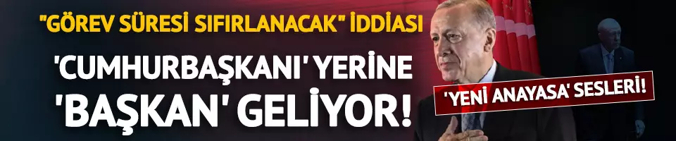 Fesih kararı sonrası 'Yeni Anayasa hazırlığı' iddiası!