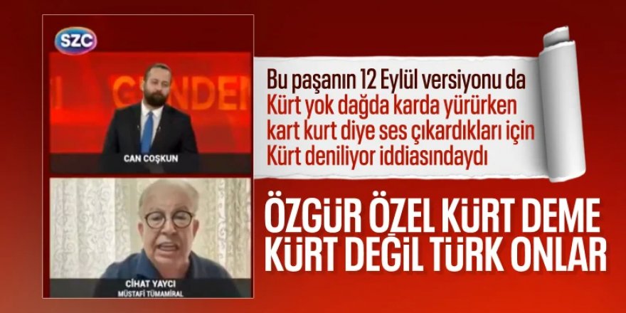 Cihat Yaycı'dan Özgür Özel'e: Kürt deme Türk milleti de