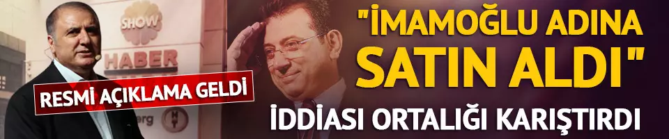 Show TV ve Habertürk satıldı mı?