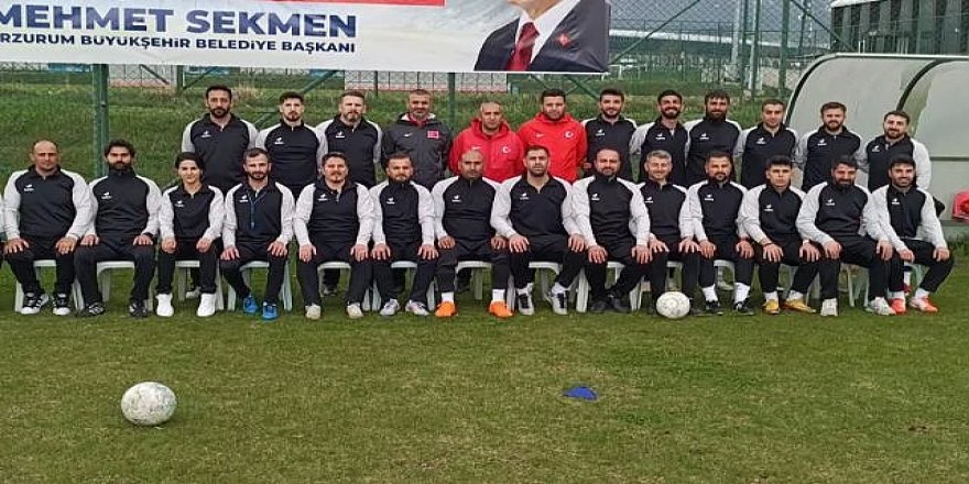 Erzurum'da UEFA C Lisans antrenör kursu başladı