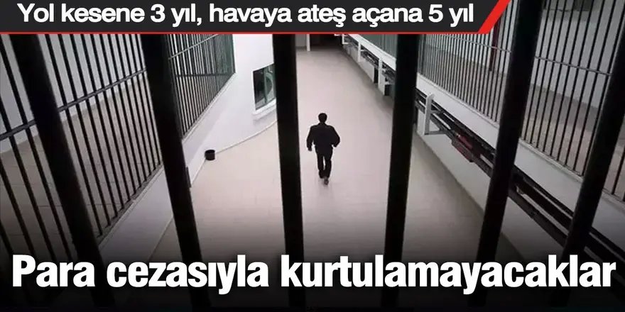 Para cezası ile kurtulamayacak!