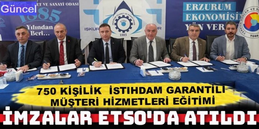 750 kişilik istihdam garantili müşteri hizmetleri eğitimi
