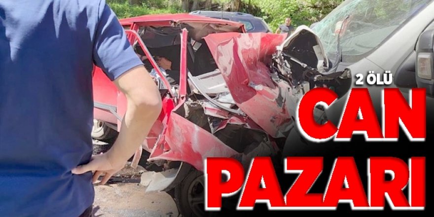 Erzurum'da Minibüs ile otomobilin çarpıştı: 2 kişi öldü, bir kişi yaralandı