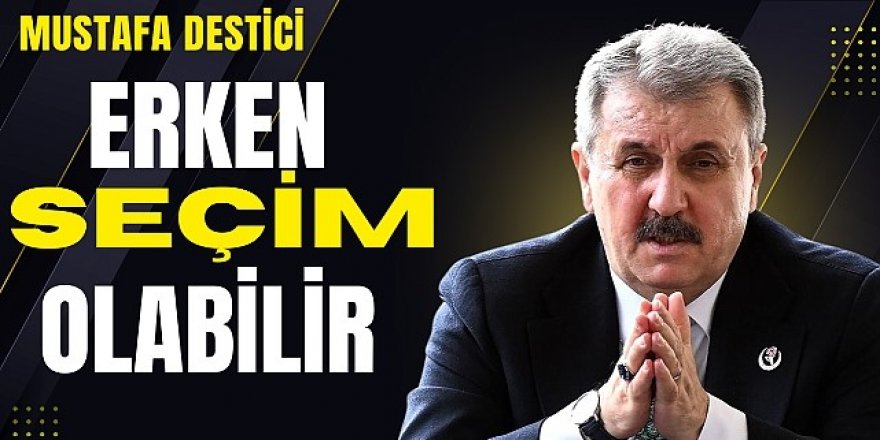 Erken seçim çıkışı bu kez Cumhur İttifakı'ndan geldi!
