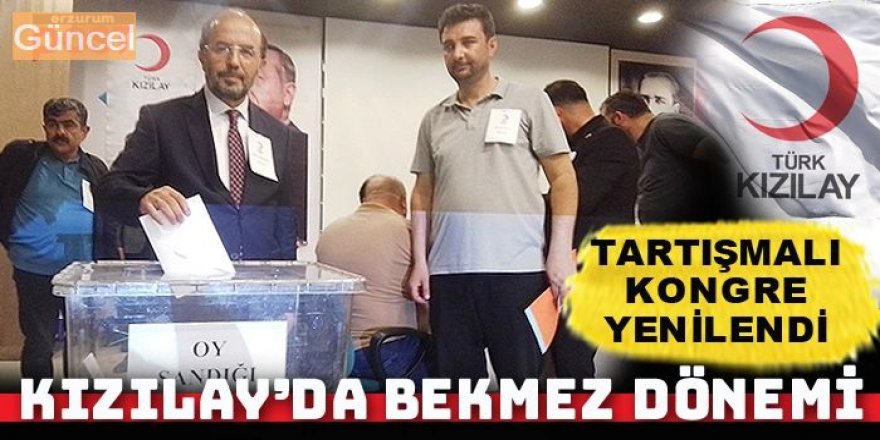 Kızılay Erzurum'da yeni başkanını seçti
