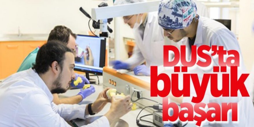 Atatürk Üniversitesinden DUS'ta büyük başarı