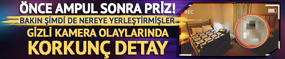 Önce ampul sonra priz!