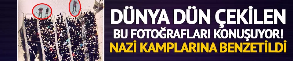 Dünyanın konuştuğu görüntü!