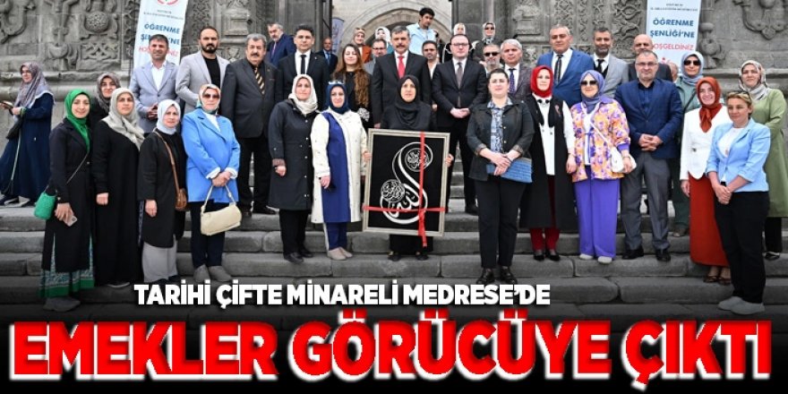 Erzurum'da Emekler görücüye çıktı