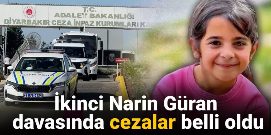Narin Güran cinayeti davasında yeni cezalar belli oldu