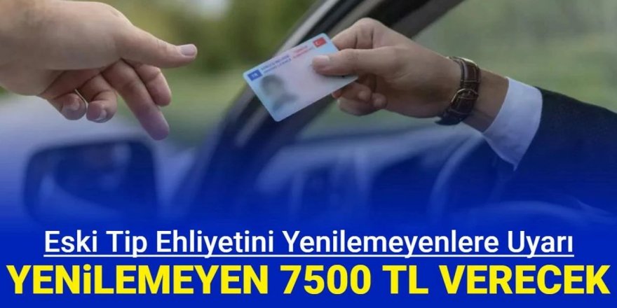 Sadece haftalar kaldı: Unutanlar 15 liralık işlem için 7 bin lira verecek