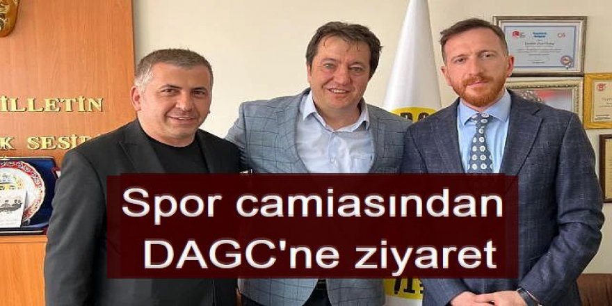 Spor camiasından DAGC'ne ziyaret