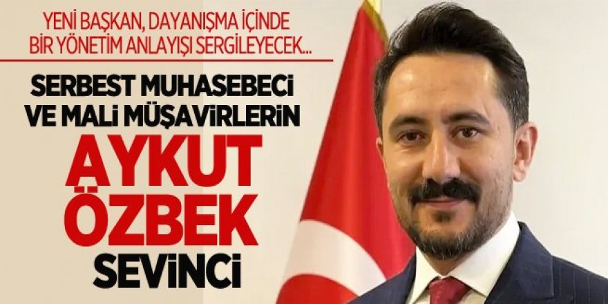 Yeni başkan Aykut Özbek oldu