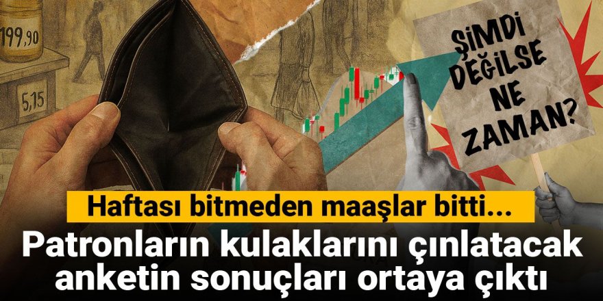 Asgari ücrete ara zam şimdi değilse ne zaman?