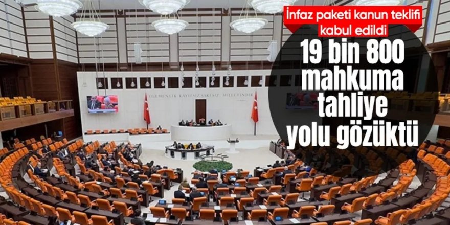 10. Yargı Paketi TBMM'de kabul edildi!