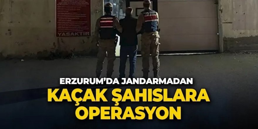 Erzurum'da Çeşitli suçlardan araması bulunan 136 kişi yakalandı