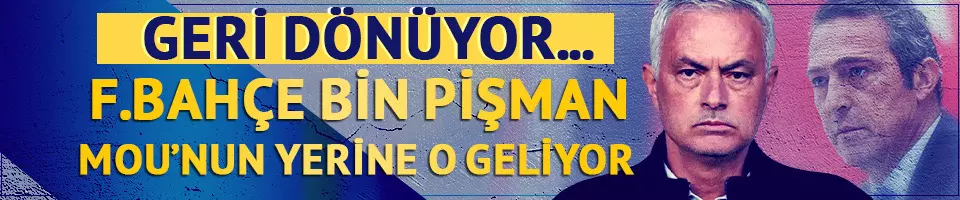 Jose Mourinho Fenerbahçe'yi bin pişman etti...