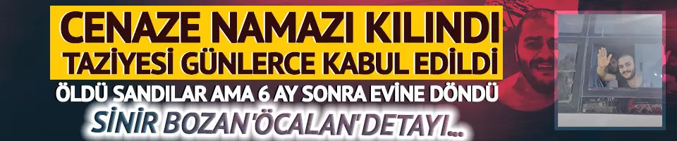 Cenaze namazı kılındı, günlerce taziyesi kabul edildi...