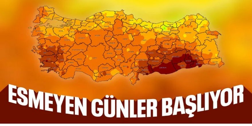 Yurt genelinde sıcaklıklar yükseliyor: 43 dereceyi göreceğiz