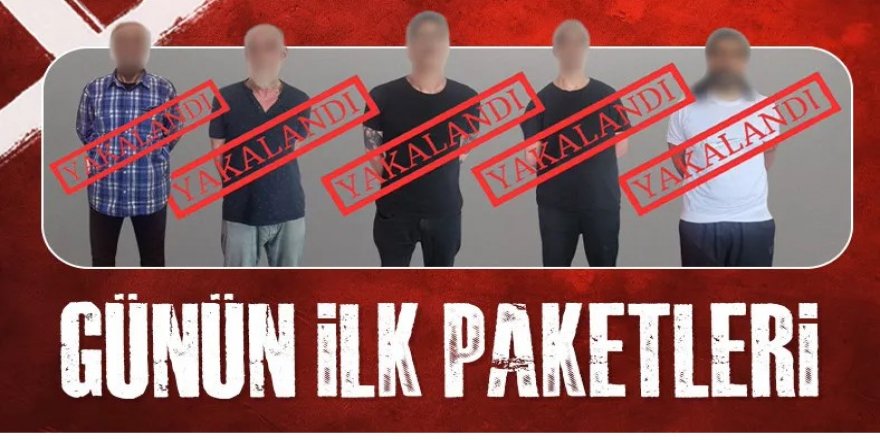 Kırmızı bültenle aranan 5 suçlu Türkiye'ye iade edildi