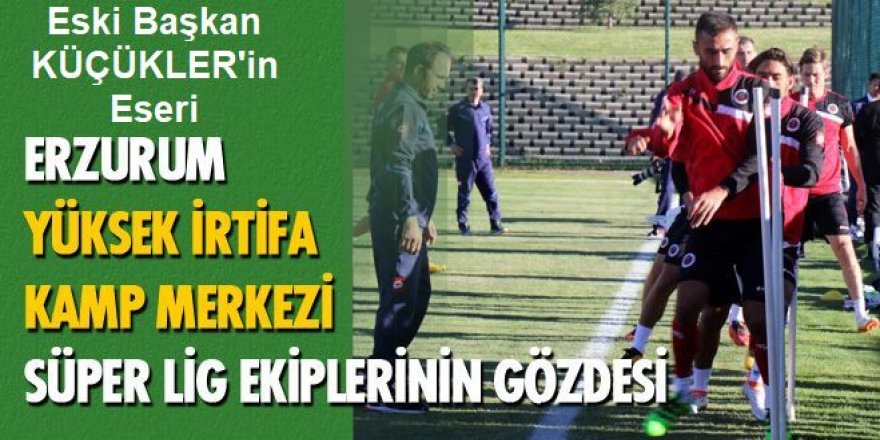 Küçükler'in eseri: Palandöken Yüksek İrtifa Kamp Merkezi