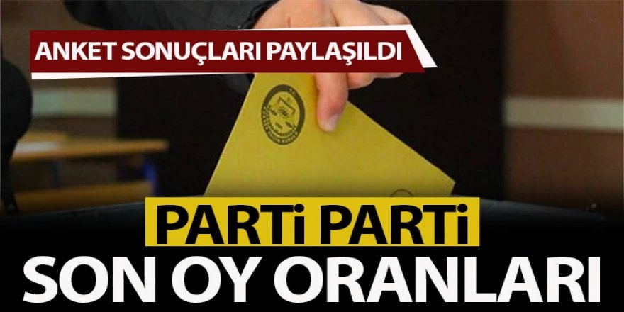 AK Parti yeniden birinci parti!