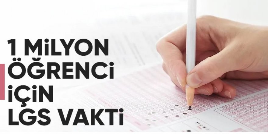 LGS maratonu başladı