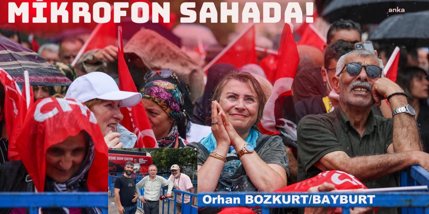 Mikrofon sahada..